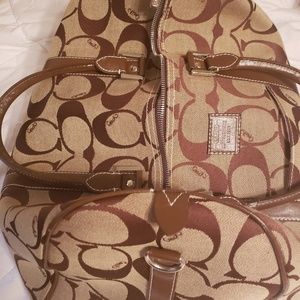Coach duffle bag